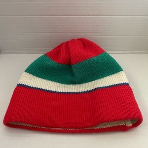 Excellent Condition Vintage 70’s White Stag Hat Stalker Wool Beanie Made In USA